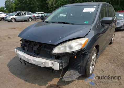 2012 Mazda Mazda5 Touring из США, поврежденный, VIN JM1CW2CL5C0126744